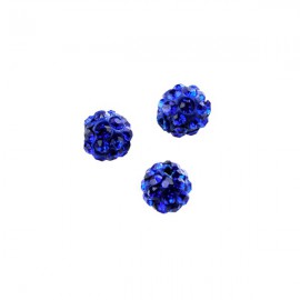 Polymeerkraal 6mm Cobalt Blue