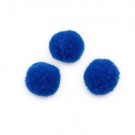 Pompon 10mm Donkerblauw