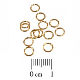 Montagering 5mm Goud