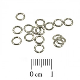 Montagering 5mm Nickel-plated