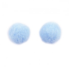 Pompon 15mm Babyblauw