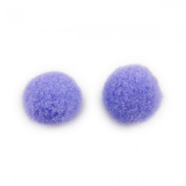 Pompon 15mm Violet