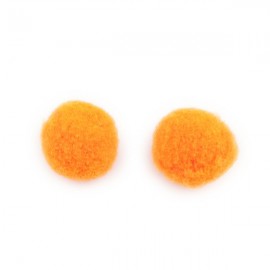 Pompon 15mm Oranje