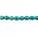 Zoetwaterparel Rijst 7mm Turquoise