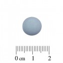 Polaris Cabochon Rond 12mm Matte Light Sapphire
