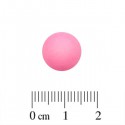 Polaris Cabochon Rond 12mm Matte Soft Rose Pink
