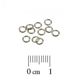 Montagering 4mm Nickel-plated