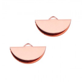 Lintklem Halve Maan 19,5mm Rosé Goud