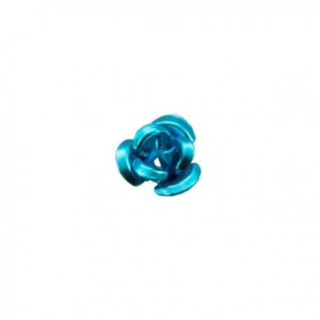 Roosje Metaal 6,5mm Turquoise