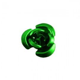 Roosje Metaal 12mm Groen