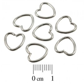 Montagering Hartje 11mm Nickel-plated