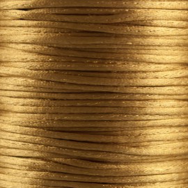 Satijnkoord 1,5mm Goud